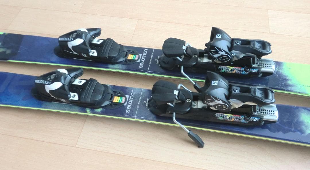 □□送料無料□サロモン□Q85□フリースキー□167cm□調整ビン付