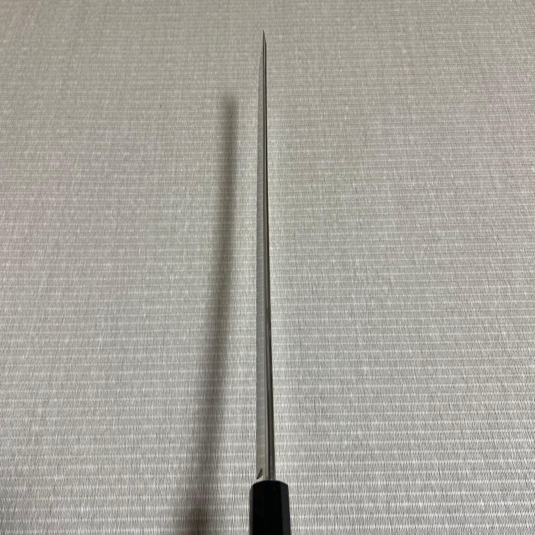 尺三 先丸 V金10号 本焼 包丁 和包丁 黒檀 柳刃