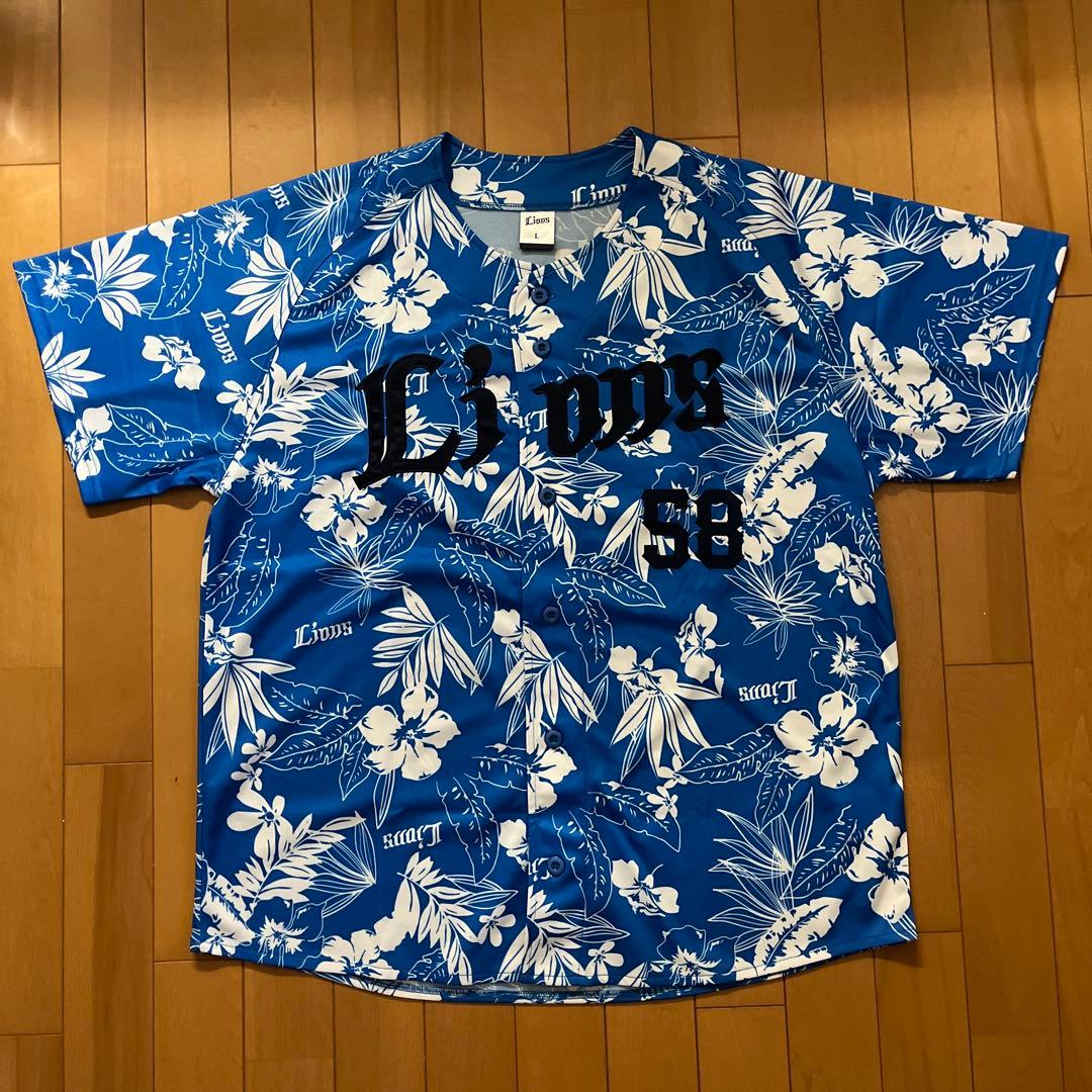 佐藤龍世 ユニフォーム 埼玉西武ライオンズ 中日ドラゴンズ アロハ