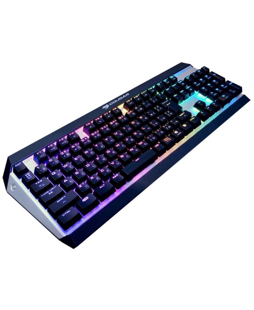 ゲーミングキーボード　COUGAR HAGANE アルミニウムフレーム採用のゲーミングキーボード「COUGAR HAGANE」が