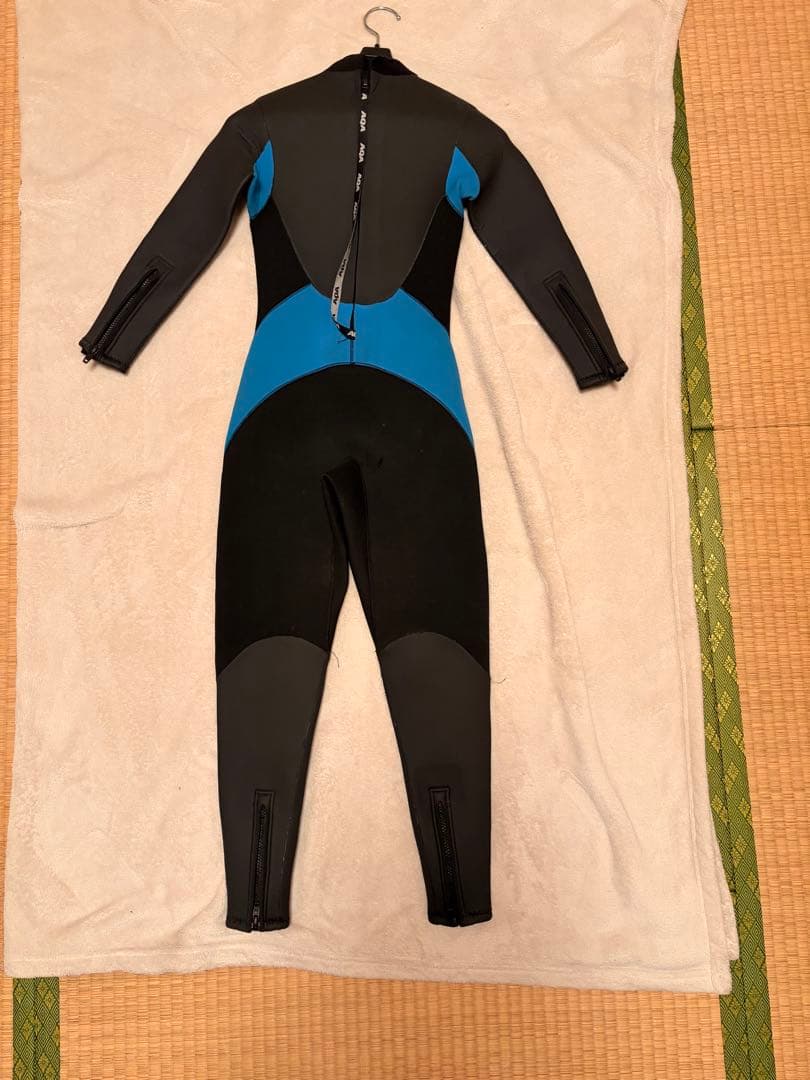 AQA ドライ・セミドライスーツ ブラック/ブルー - メルカリ