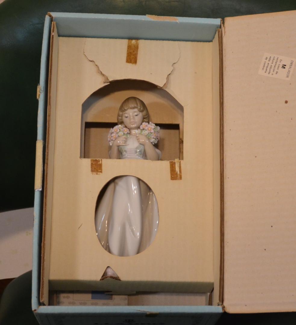 春のブーケ ＃7603 ☆リヤドロ スペイン ポーセリン 光沢仕上げ 絶版