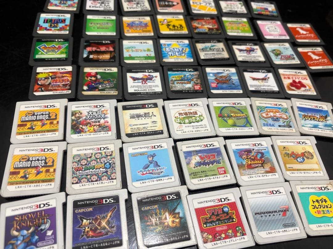 DS 3DSソフトまとめ売り 56本 - メルカリ