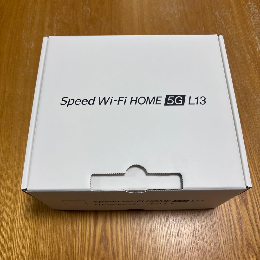 【新品】Speed Wi-Fi  5G L13 ホームルーター Speed Wi-Fi HOME 5G L13｜【公式】UQ WiMAXオンラインショップ｜工事