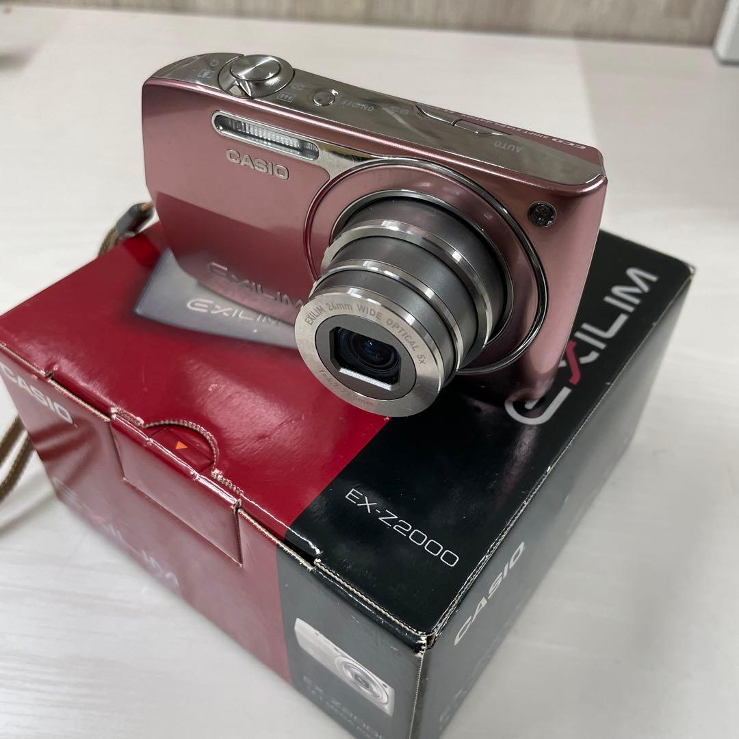 CASIO EXILIM EX-Z2000 ピンク カシオ、ダイナミックフォトが進化した「EXILIM ZOOM EX-Z2000
