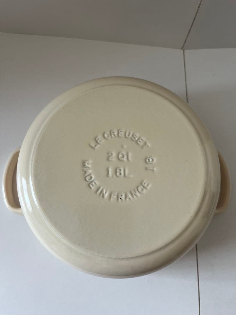 廃盤 ルクルーゼ ココットロンド ピーコック オレンジ 18cm - メルカリ