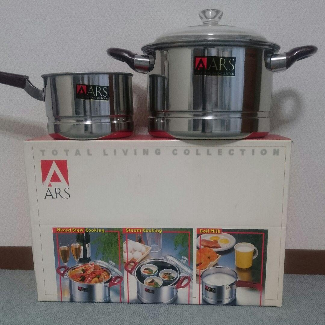 スチームポット20㎝ ミルクパンセット 富士ホーロー コットン ホーロー ミルクパン 14cm 注ぎ口 蓋付き ガス