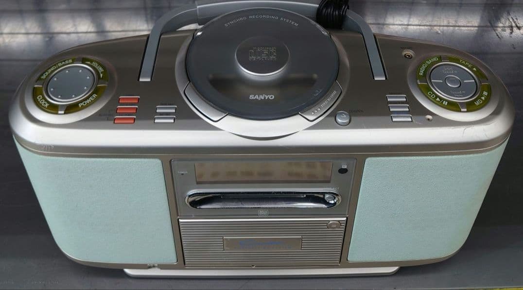 ☆SANYO PH-MD7 CD/MDラジカセ - メルカリ
