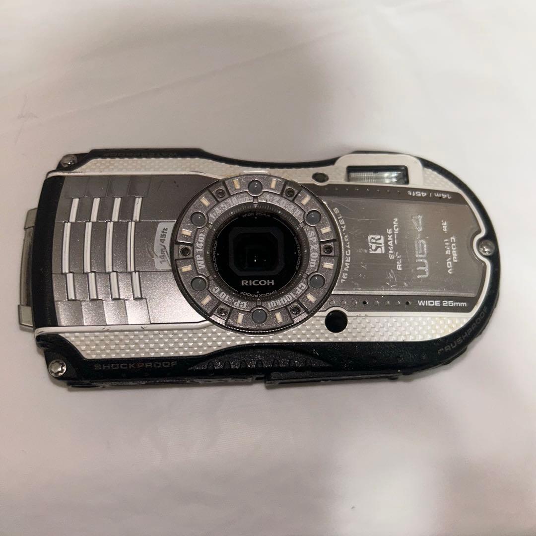 RICOH WG-4 防水デジタルカメラ Ricoh WG-4 GPS Digital Camera (Blue) 08557 B&H Photo Video