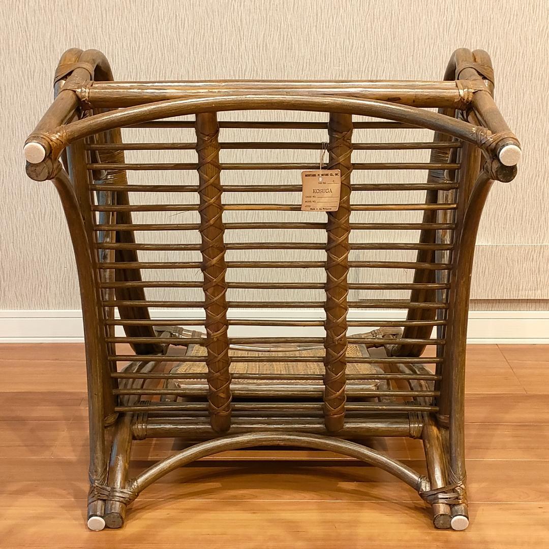 希少 KOSUGA MEHITABEL コスガ アジアン家具 1人掛けソファ - メルカリ