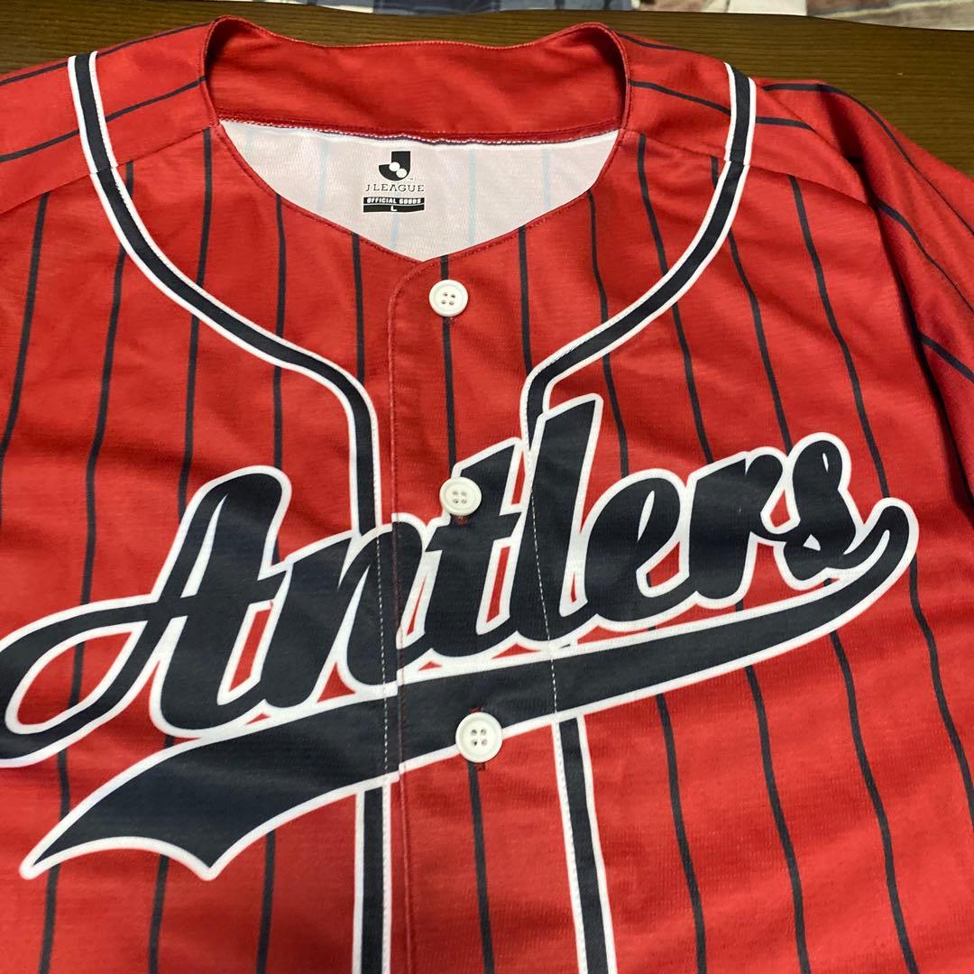 鹿島アントラーズ ベースボールシャツ 応援ユニフォーム Jリーグ