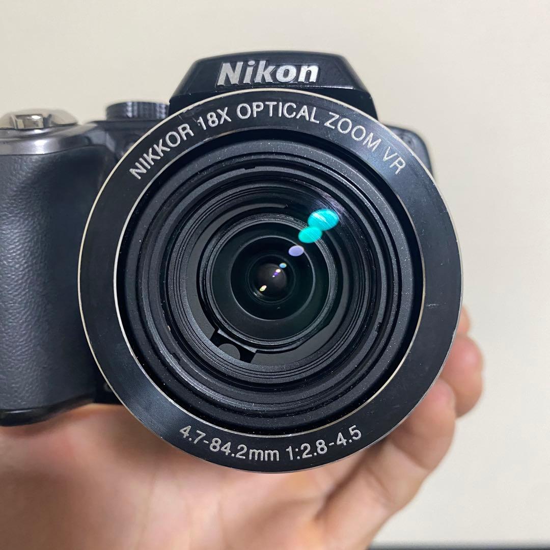 Nikon COOLPIX P80 完動品 18倍ズーム ネオ一眼 付属品あり - メルカリ