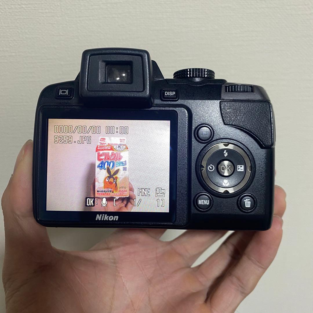 Nikon COOLPIX P80 完動品 18倍ズーム ネオ一眼 付属品あり - メルカリ