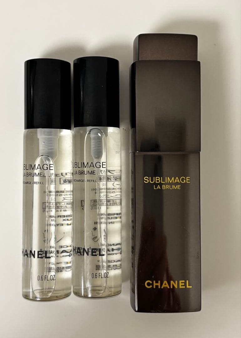 イクミン様宛 CHANEL SUBLIMAGE LA BRUME 本体＋リフィル - メルカリ