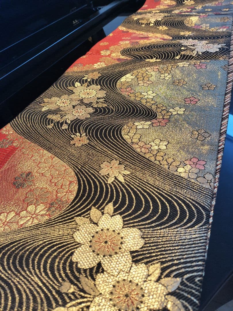 A963☆高級‼️全通‼️ひな祭り‼️テーブルランナー2m15cm - メルカリ