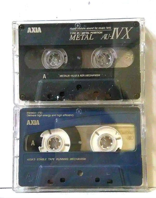 中古カセットテープ ‎‎ AXIA メタルテープ 2本 - メルカリ