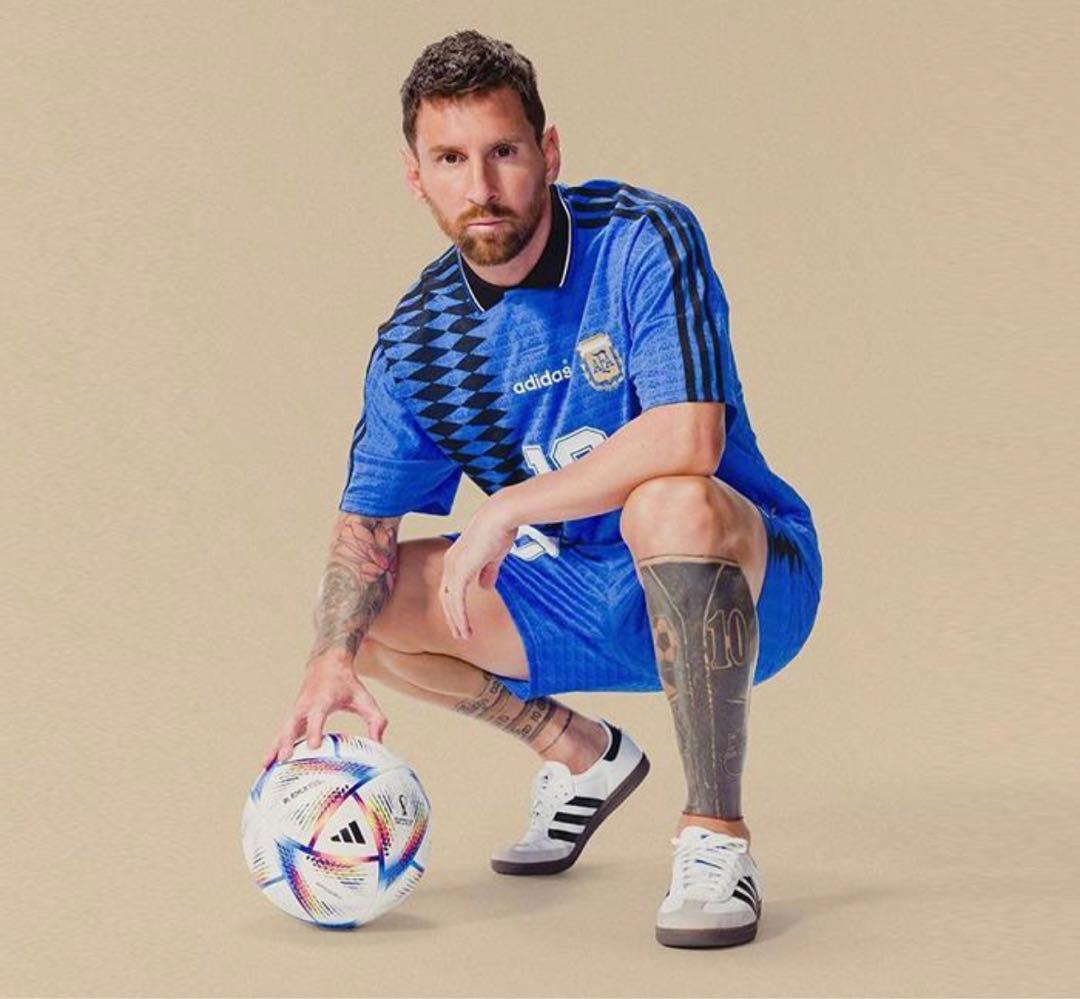 限定品 新品 アルゼンチン代表 94 アウェイ ユニフォーム 復刻版メッシ