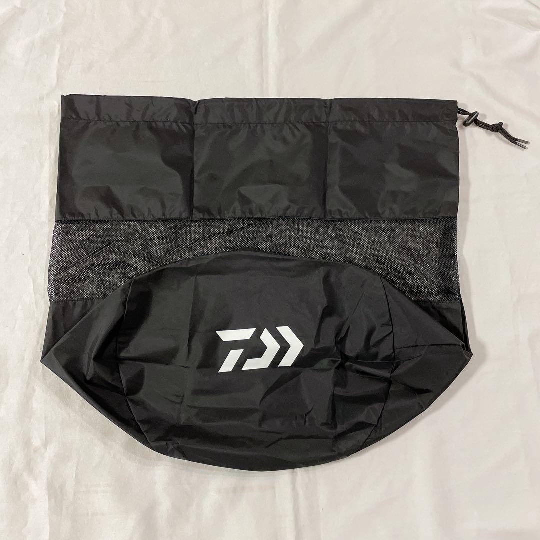 ダイワ 防寒レインコート レインウェア 収納袋 巾着袋 メッシュ素材