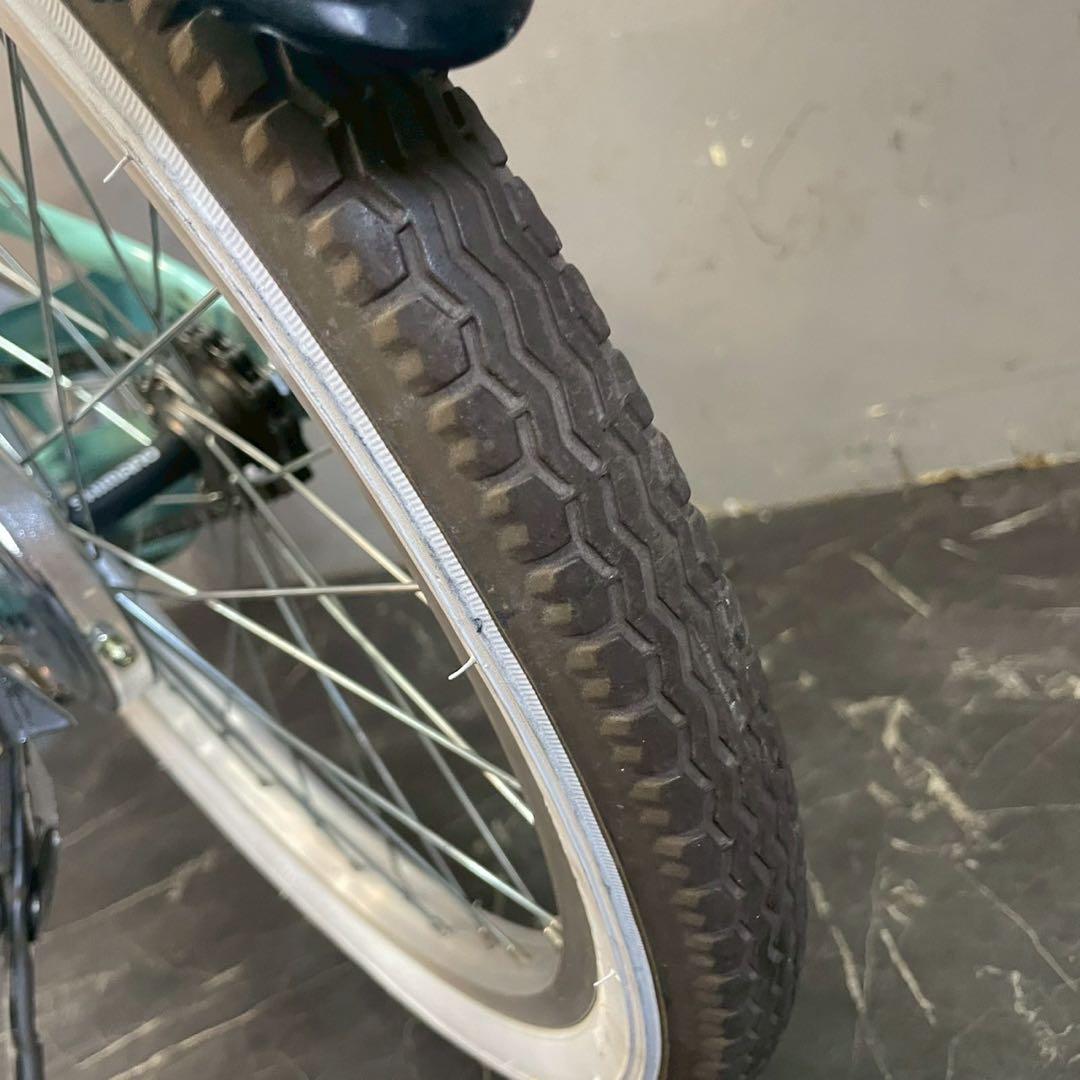 【1】《一般車》子供用自転車 silver ring cute ミントグリーン