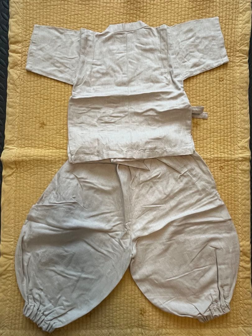 【マツエリ】童の水干、甚平セット(ペンギンのおしり)