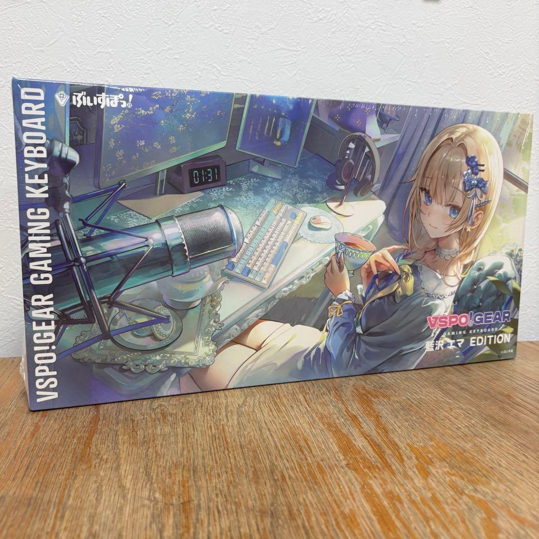 新品未開封】VSPO!GEAR 藍沢エマ EDITION ゲーミングキーボード - メルカリ