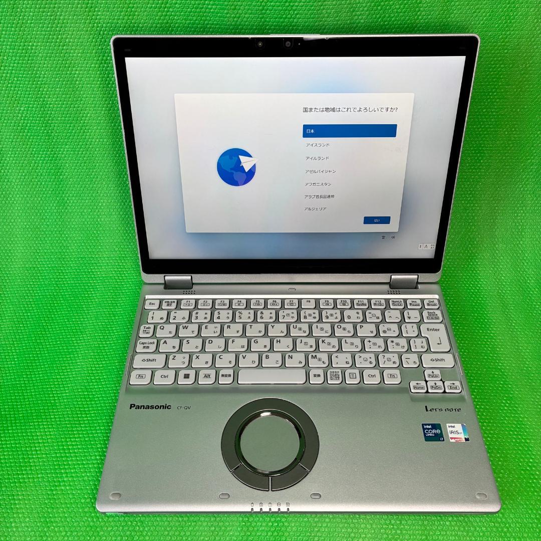 PanasonicLets nots QV1 11世代i7/16GB/1TB - メルカリ