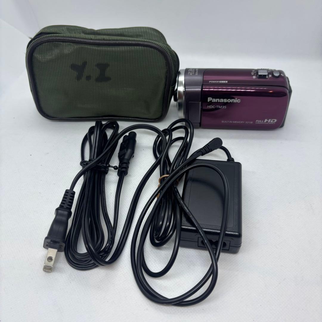 Panasonic デジタルハイビジョンビデオカメラ HDC-TM35 - メルカリ