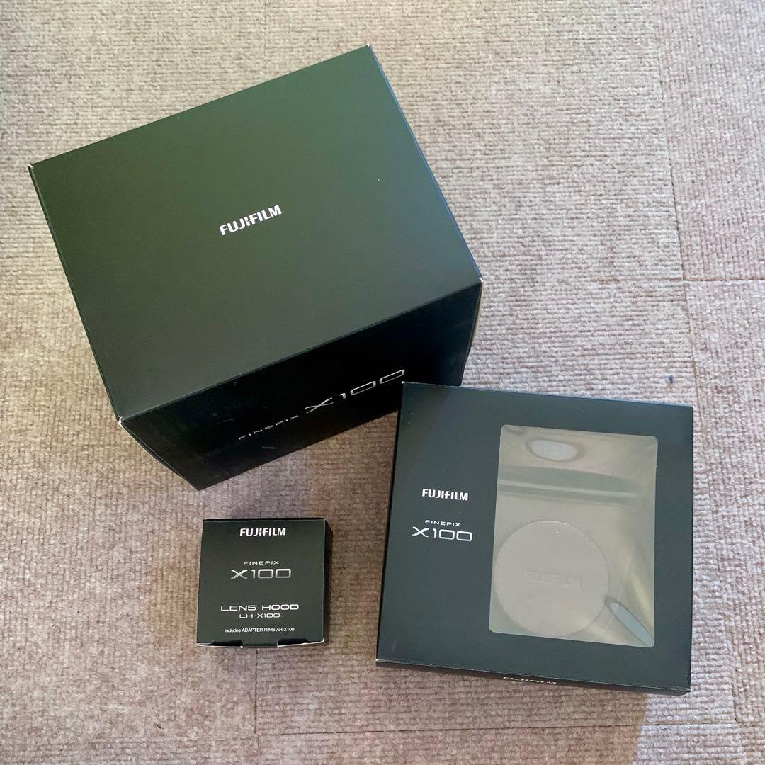 美品】FUJIFILM X100 初代 レンズフード付 ムック本付 箱付き - メルカリ