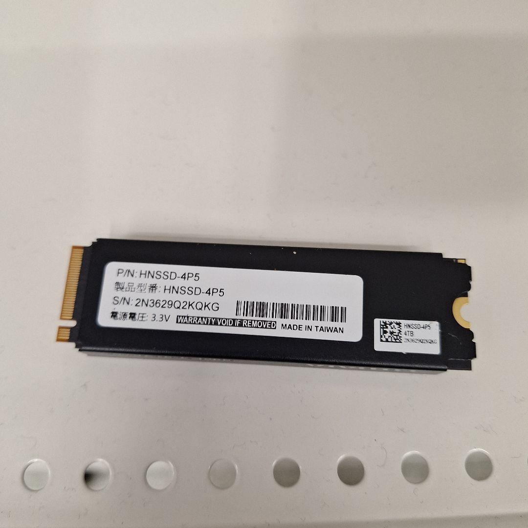 HNSSD-4P5 内蔵型SSD4tb 3.3V