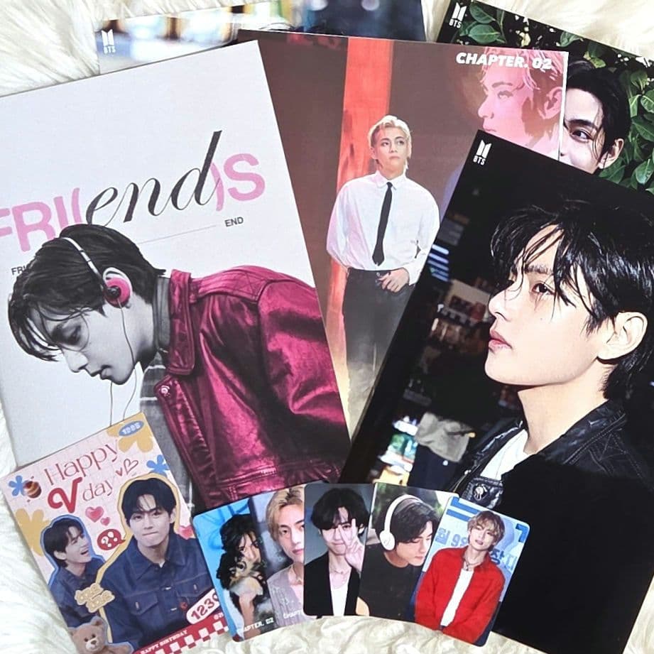 BTS V テテ センイルカフェ特典 フォトブック2冊&A4ポスターセット