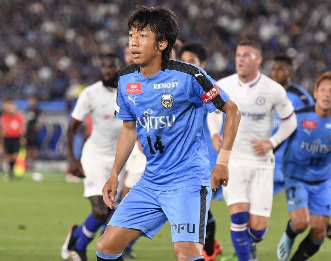 チェルシー戦限定着用】中村憲剛 ＃14 川崎フロンターレ2019（H