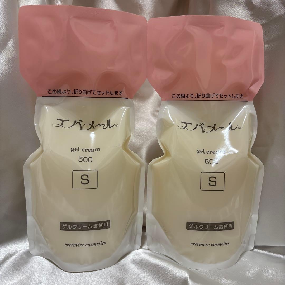 エバメール ゲルクリーム 詰替用 レフィル 500g 2個 - メルカリ