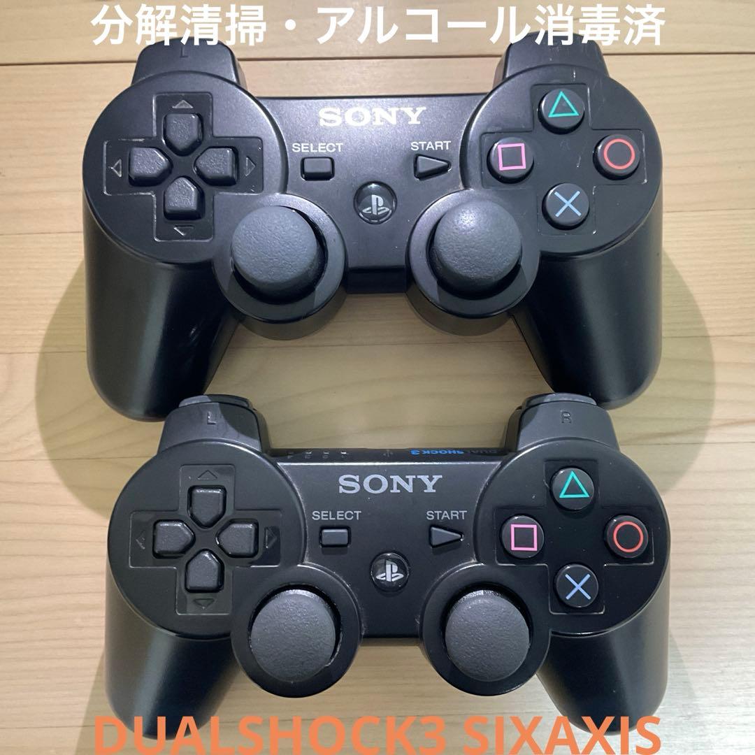 PS3コントローラー 純正 デュアルショック3 2台セット【動作確認済】84
