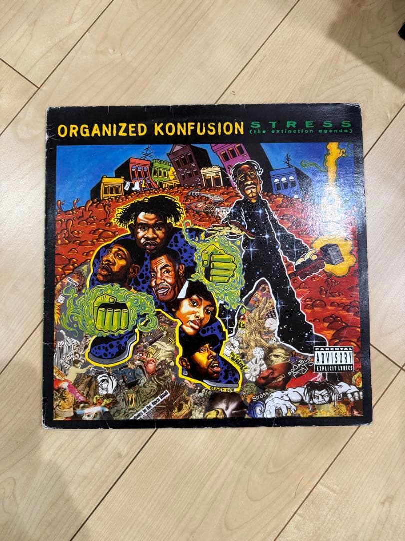 Organized Konfusion Stress LP レコード - メルカリ
