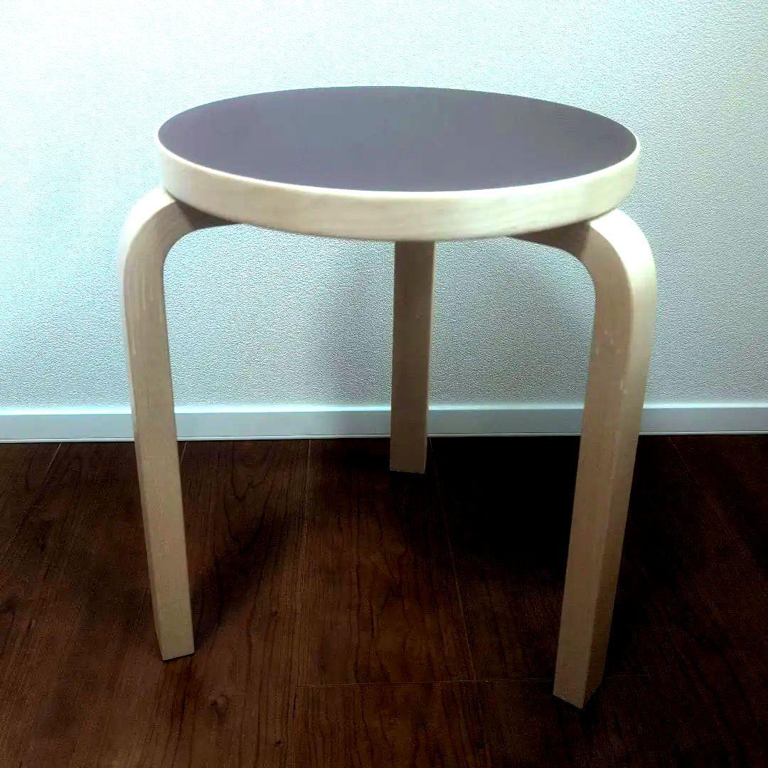 Artek Stool60 リノリウム 3本脚 バーガンディー scope別注 - メルカリ