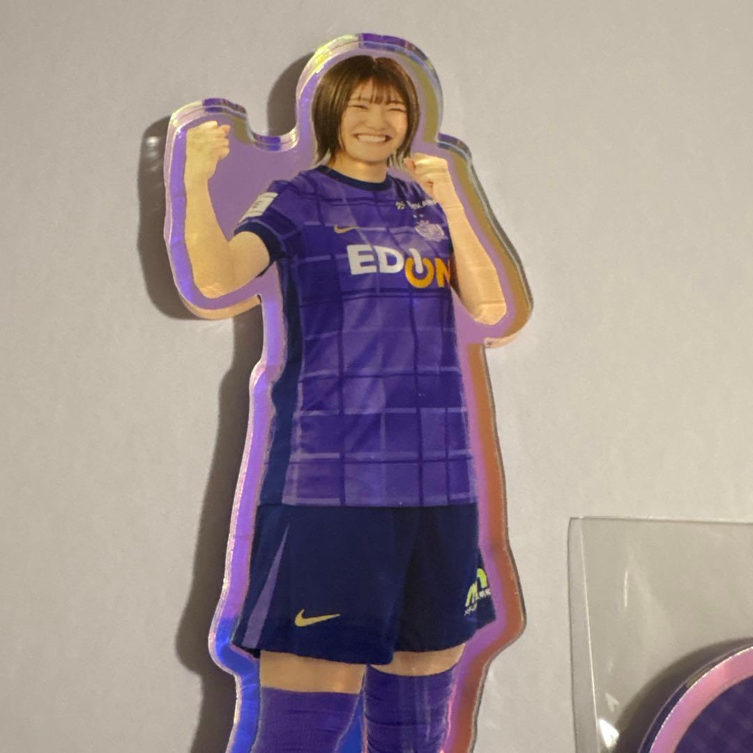 サンフレッチェ広島レジーナ 皇后杯優勝記念グッズ オーロラアクリル