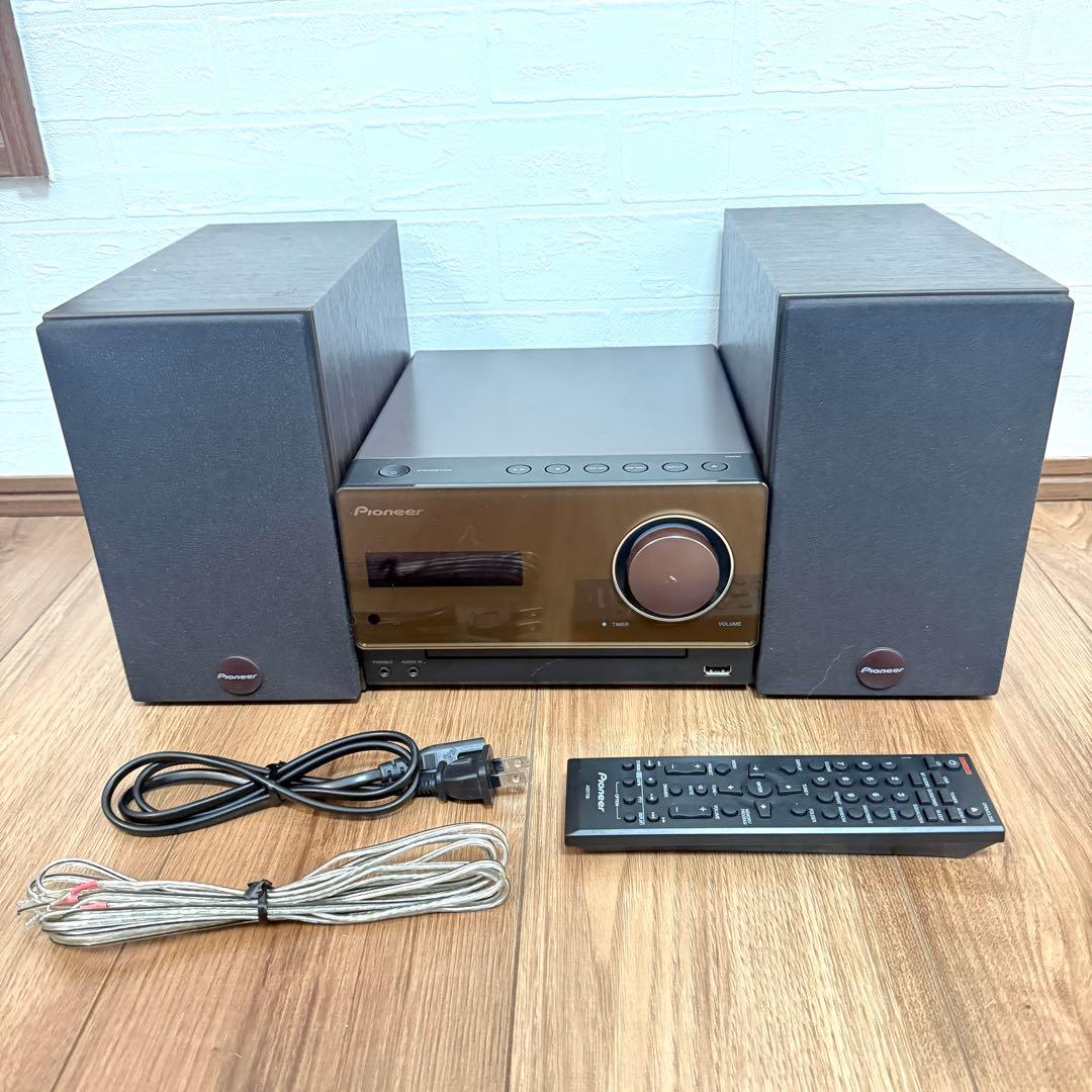 パイオニア X-CM32BT-T コンポ Bluetooth動作良好 リモコン付 - メルカリ