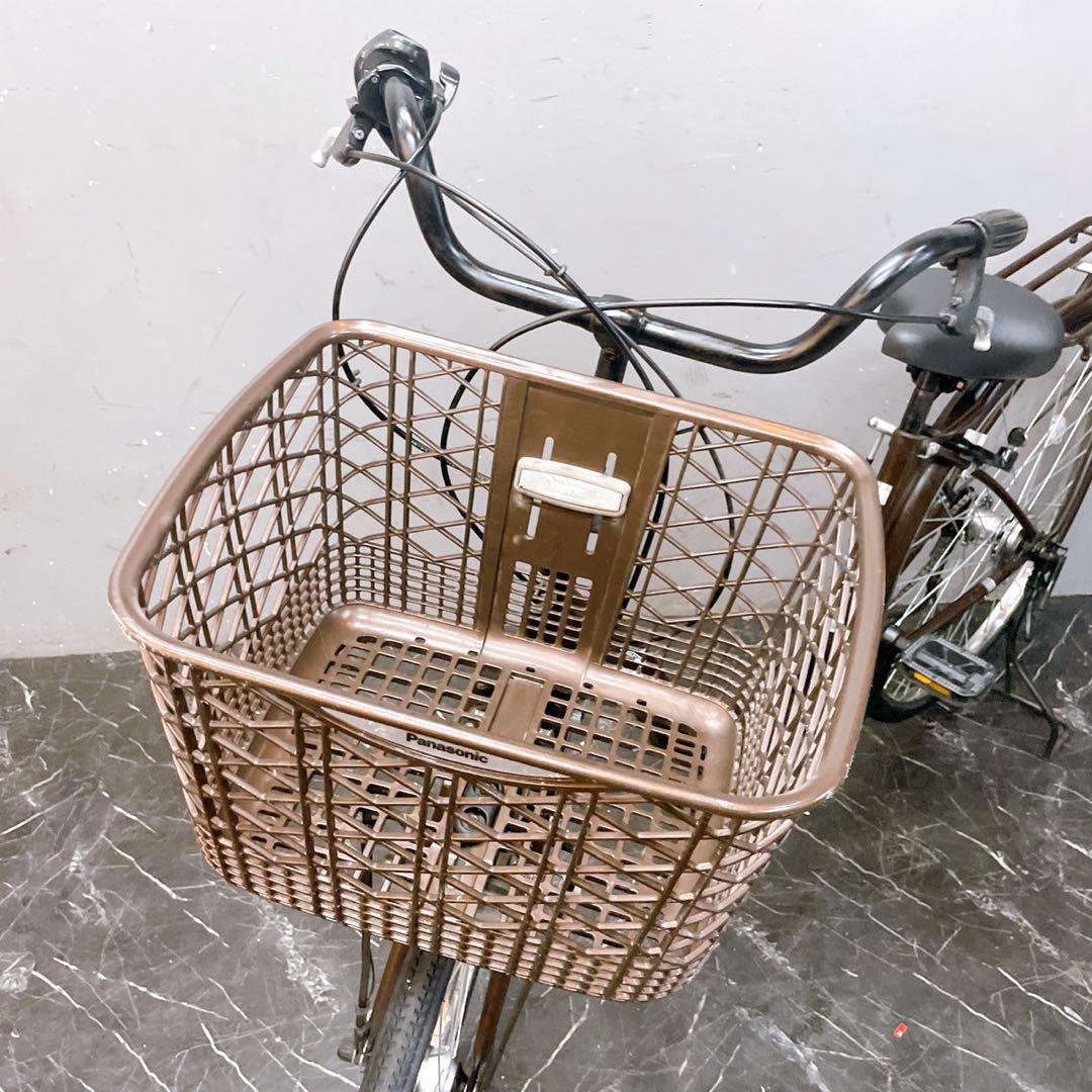 【983】《限定》一般車 ママチャリ ブリヂストン ブラウン 内装変速付き