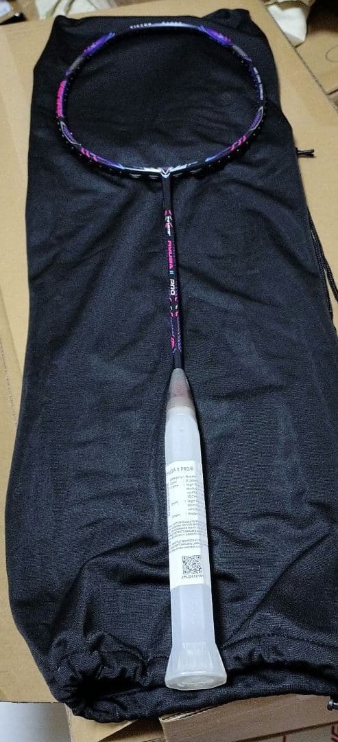 VICTORバドミントンラケットThruster K RyugaⅡPro保証書有 VICTOR バドミントン ラケット ビクター TK-RYUGA II PRO B THRUSTER K