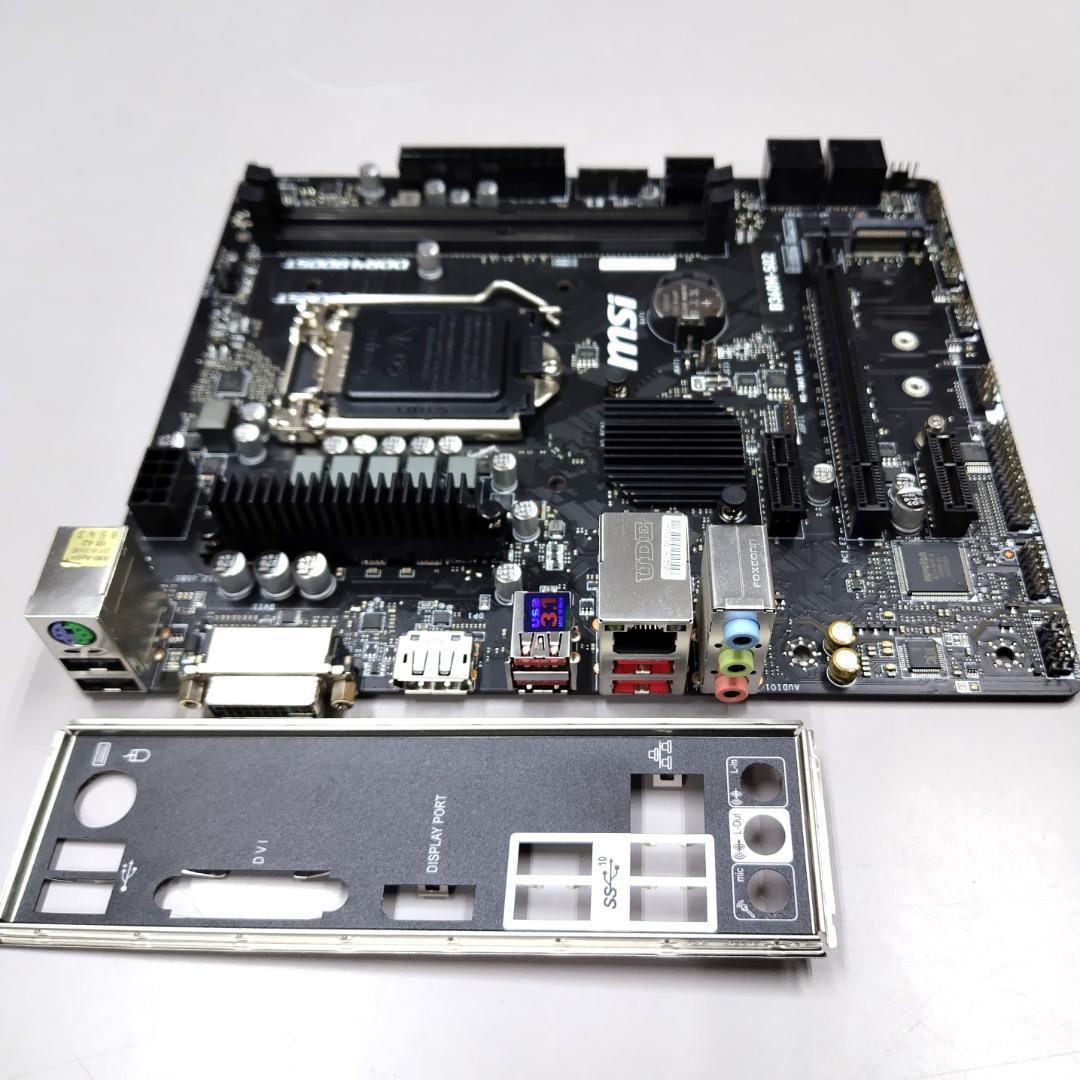 マザーボード MSI B360M-S02 LGA1151 8／9世代 - メルカリ