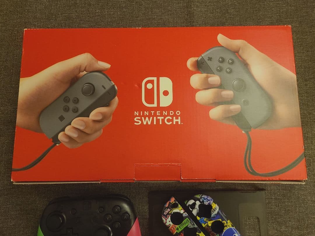Switch 本体 バッテリー強化版 プロコン付 美品 - メルカリ