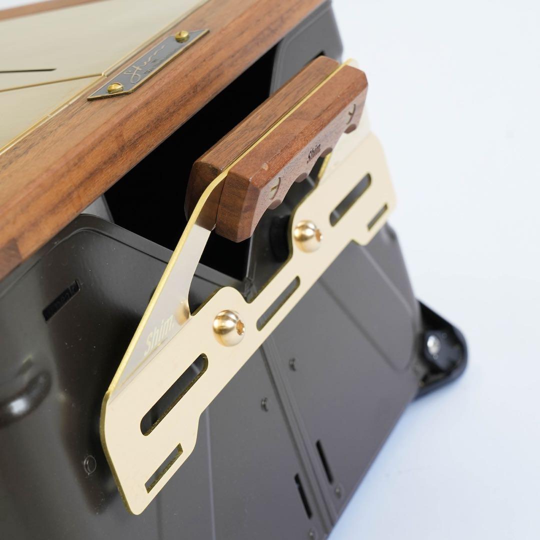 新品未開封 shim.craft シェルフコンテナ ハンドル 真鍮 SC25 - メルカリ