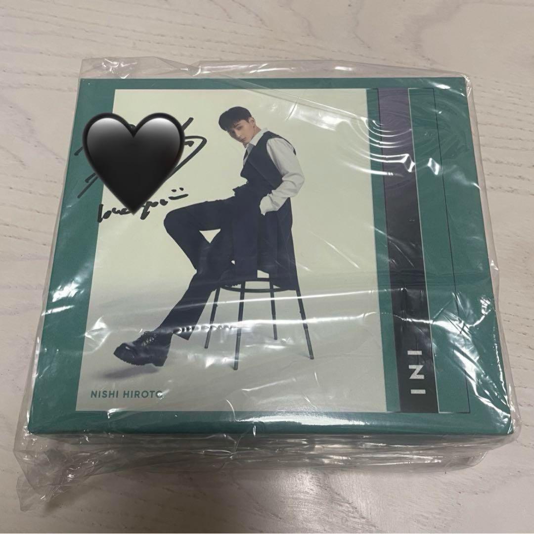 INI 西洸人　直筆サイン入り収納BOX Amazon.co.jp: INI CD購入特典 西洸人 CD収納BOX : パソコン・周辺機器