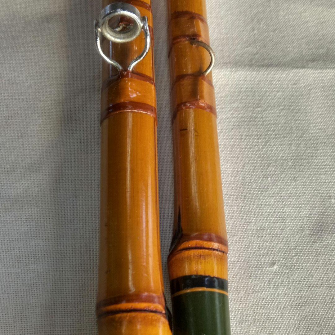 江戸和竿 銀座東作 ガイド付手バネ竿 良品 - メルカリ