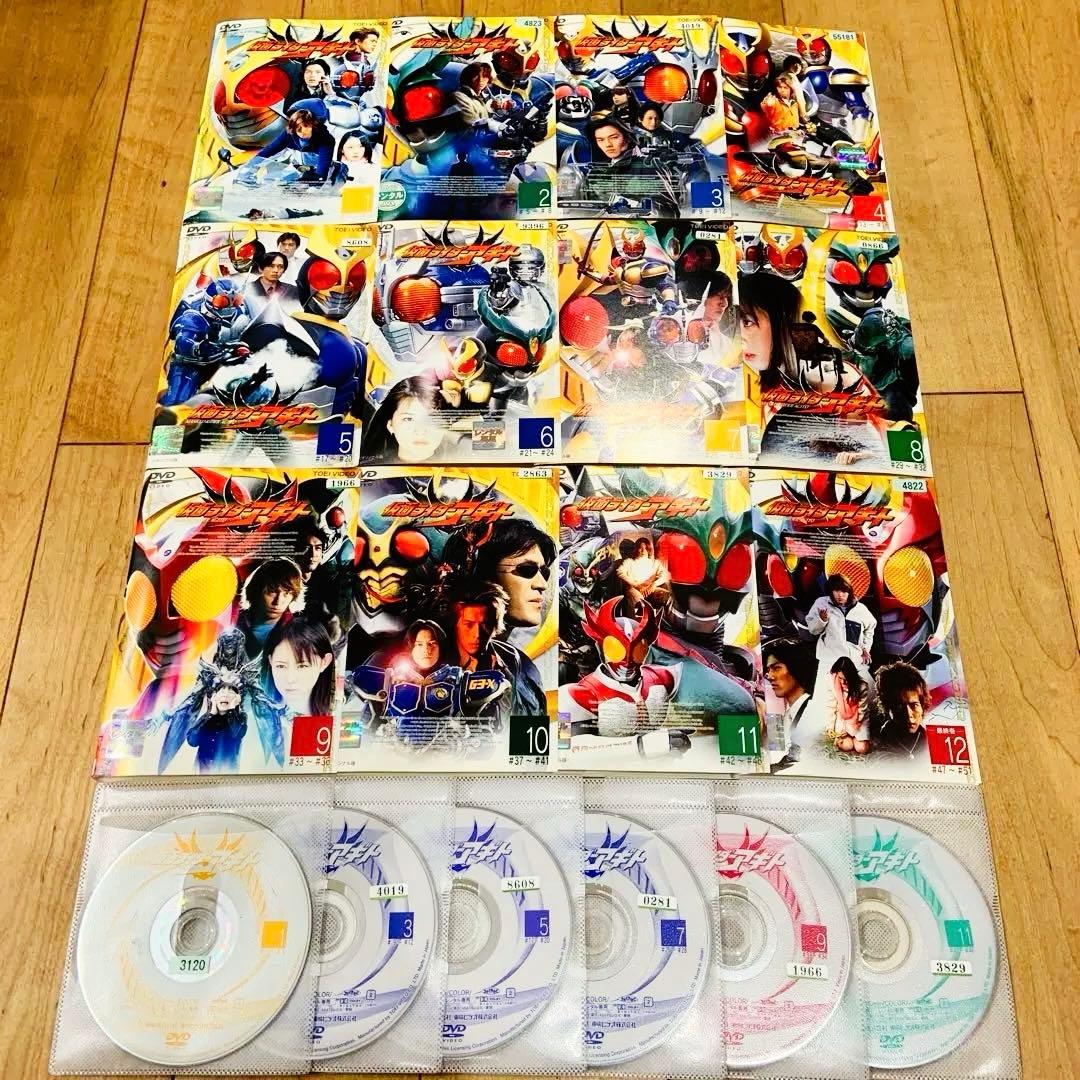 仮面ライダーアギト 1〜12巻 完結 DVD 全12巻セット ヒーロー 匿名配送