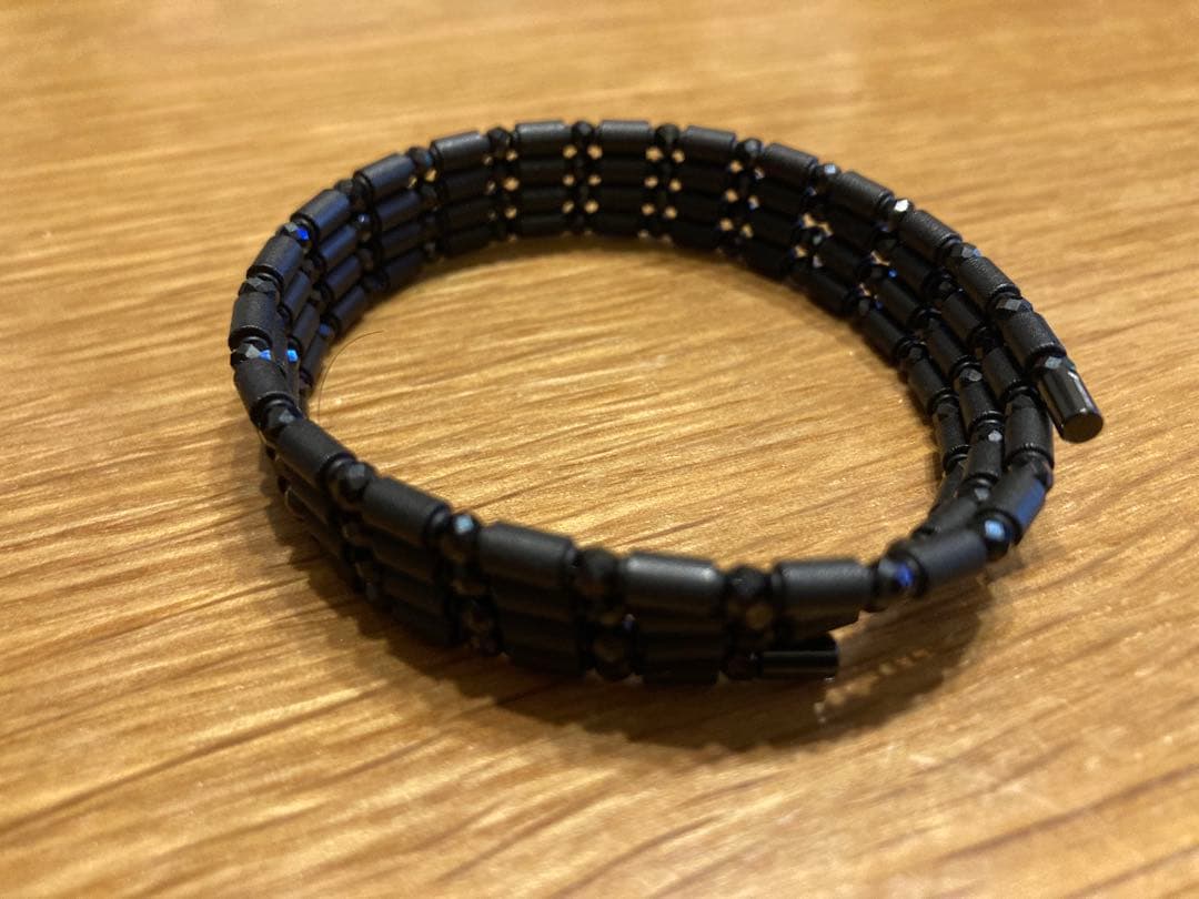 コアフォース ループ ブラックスピネル CFL70 70cm ネックレス ブレス COREFORCE（コアフォース） コアフォースループ ブラックスピネル 70cm