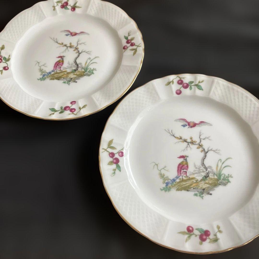 リモージュ プレート 二枚セット フランス製 - メルカリ