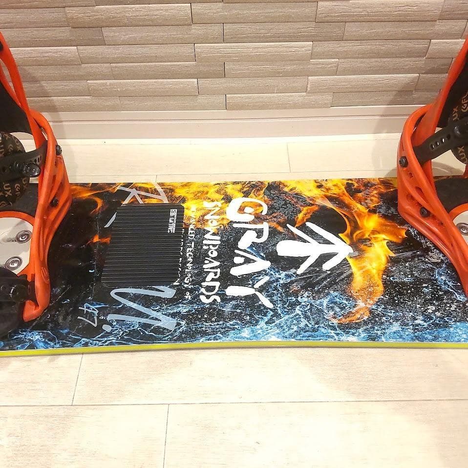 GRAY グレイ スノーボード R.P.M.＋ FULX ML 2点セット グラ