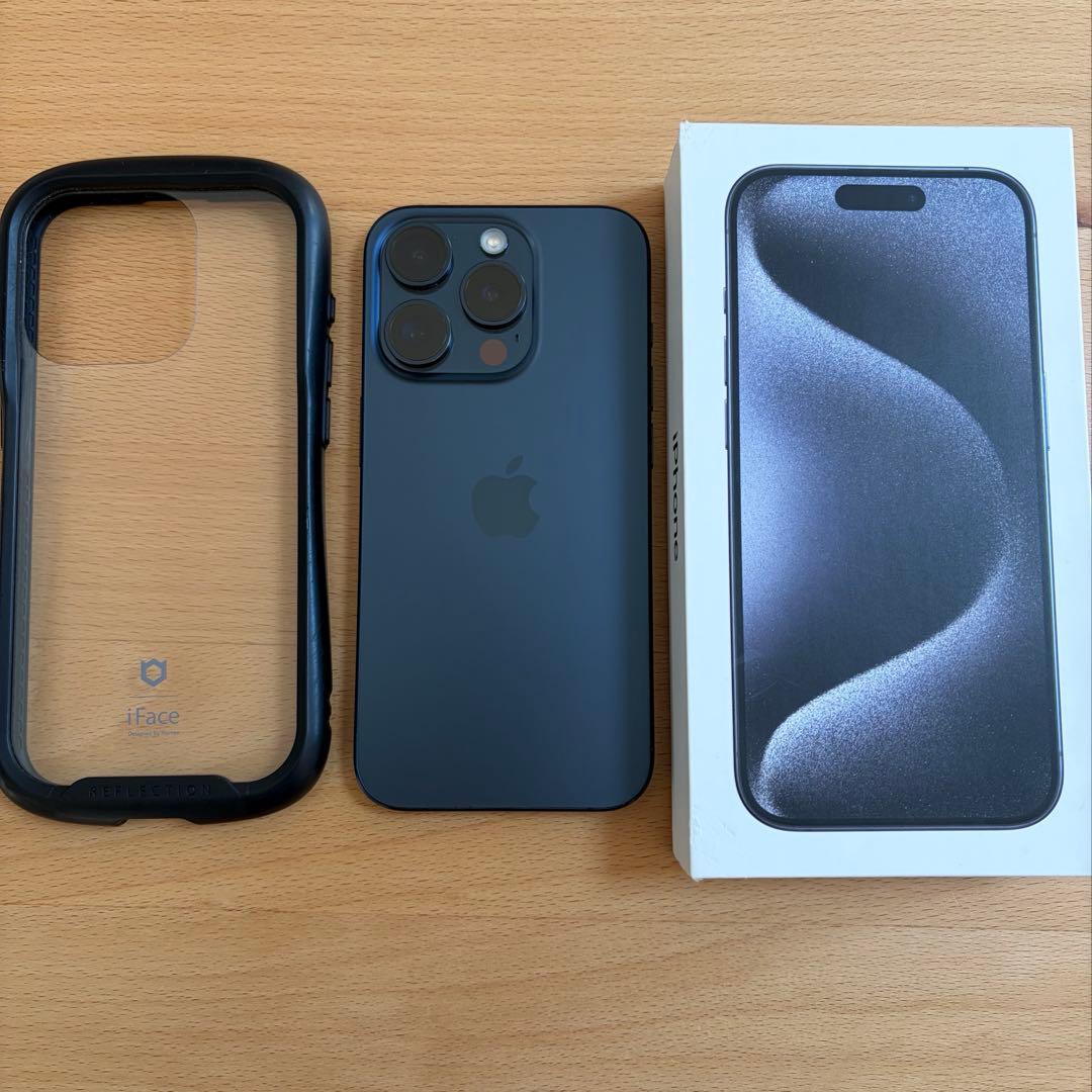 iPhone15Pro 256GB ブラック　iFace付き Amazon.com: Apple iPhone 15 Pro, 256GB, Black Titanium - AT&T