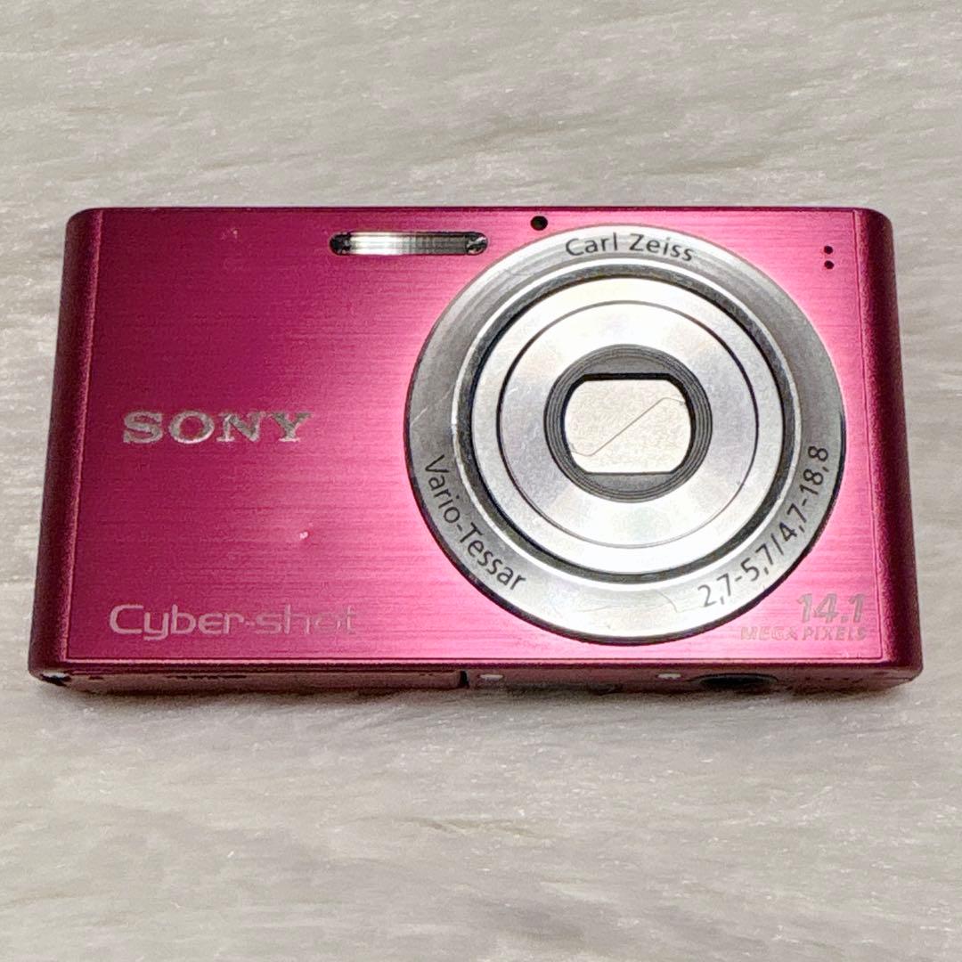 SONY Cyber-shot DSC-W320 ピンク デジタルカメラ - メルカリ